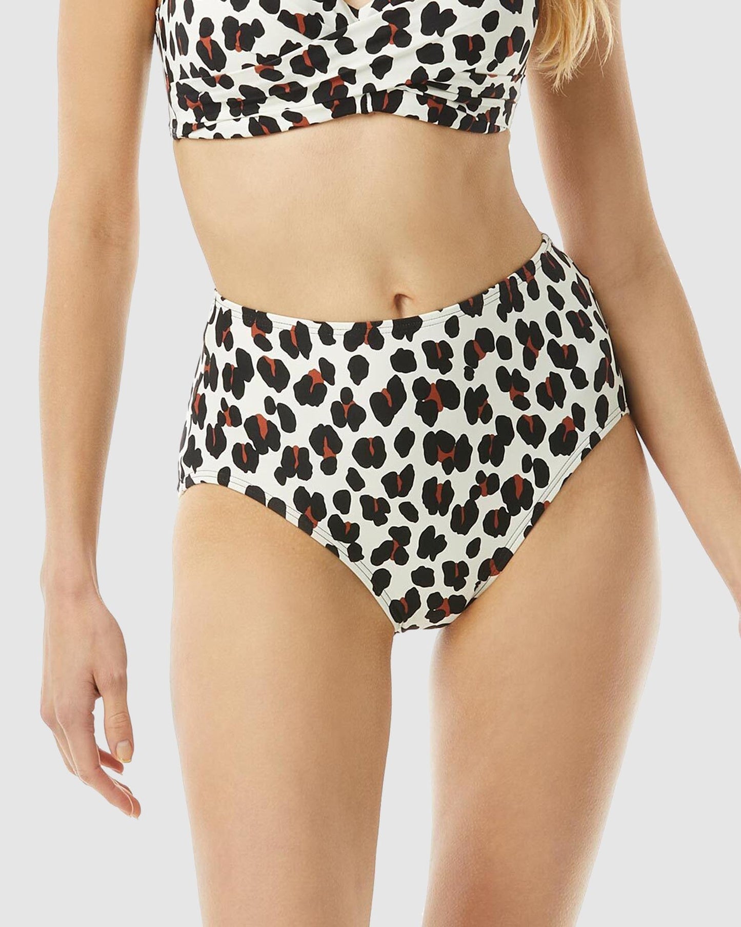 Kate Spade High Waist Black Bikini Bottom