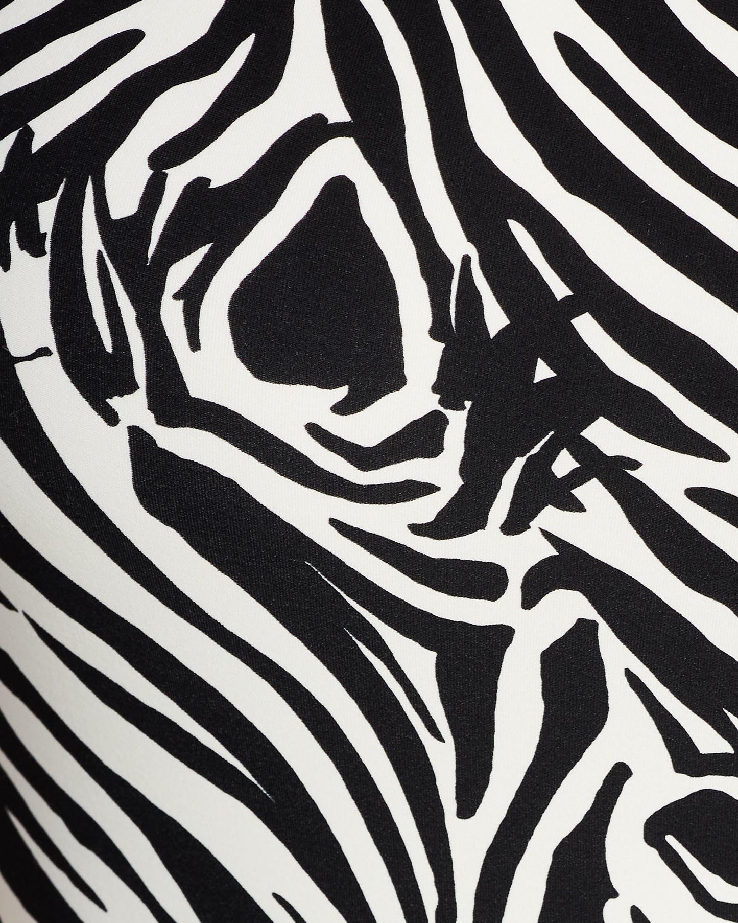 Zebra One Shoulder One Piece