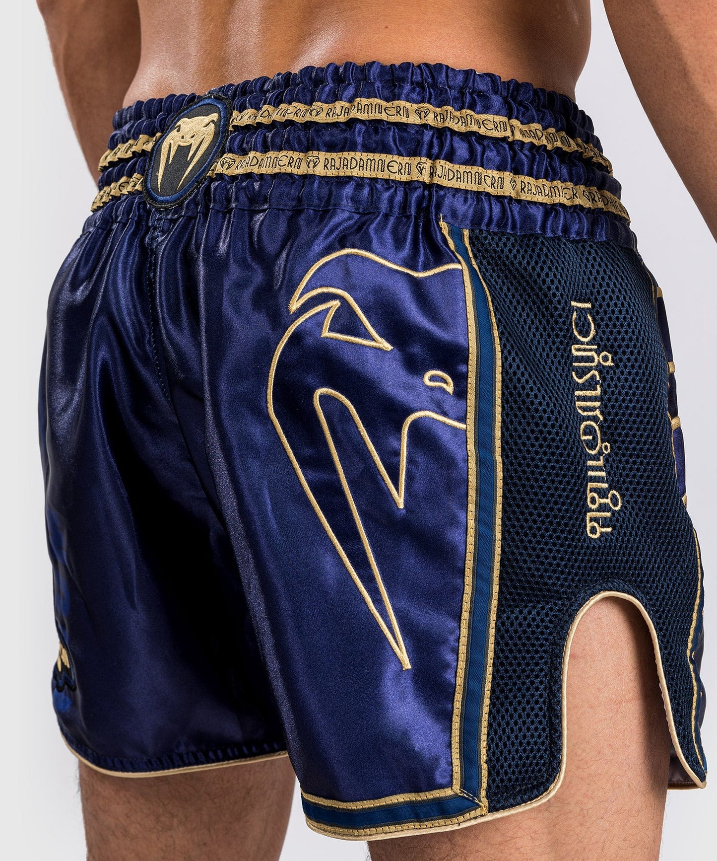RAJADAMNERN x VENUM Muay Thai Shorts - Navy Blue