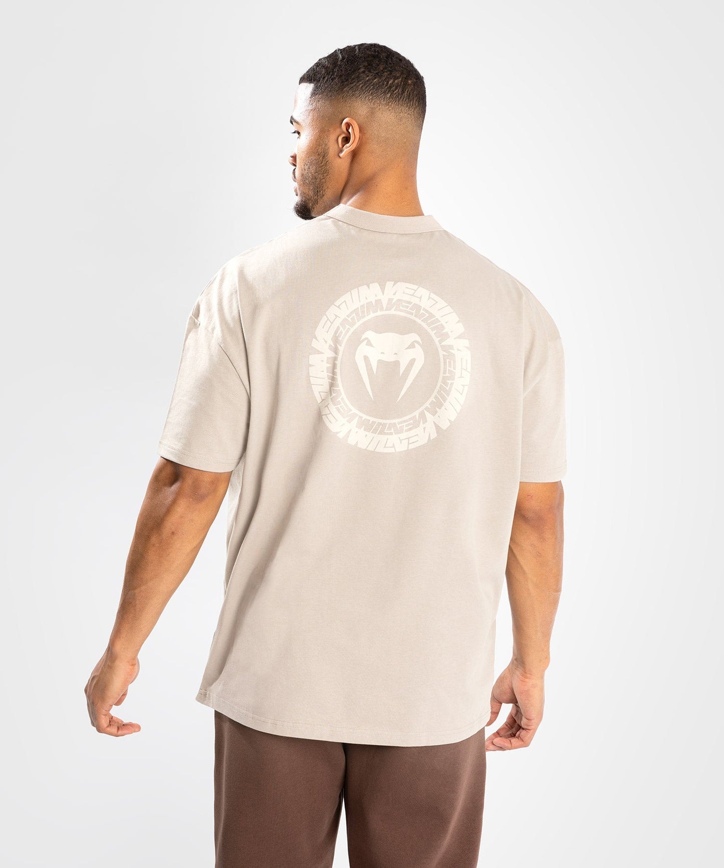 Venum Vortex XL T-Shirt - Oversize Fit - Sand