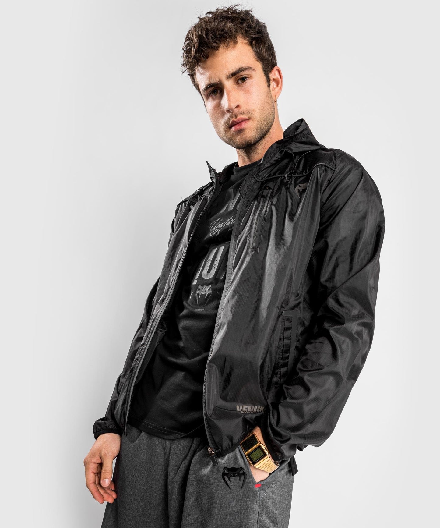 Venum Tempest 2.0 Windproof Jacket - Black