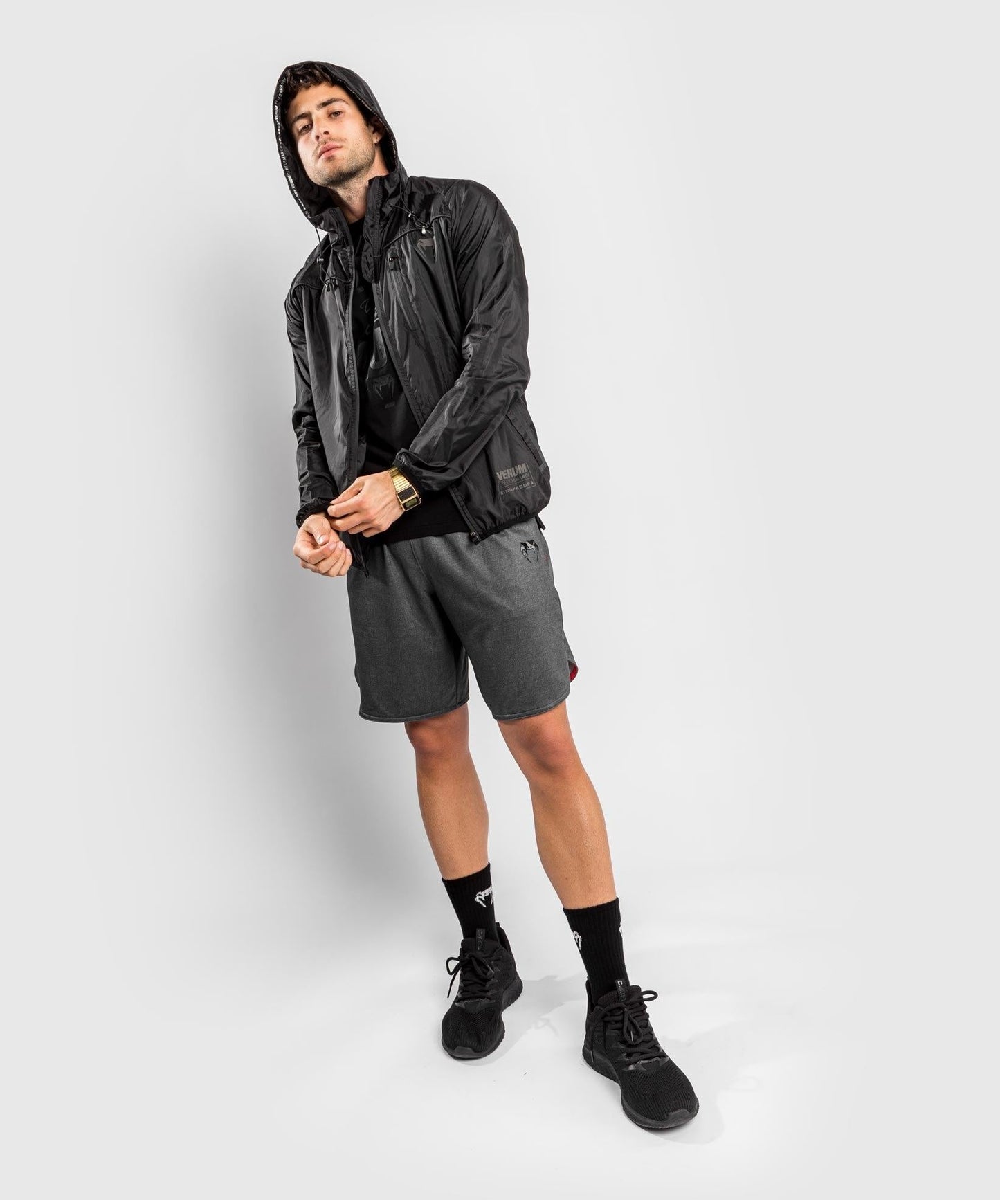 Venum Tempest 2.0 Windproof Jacket - Black