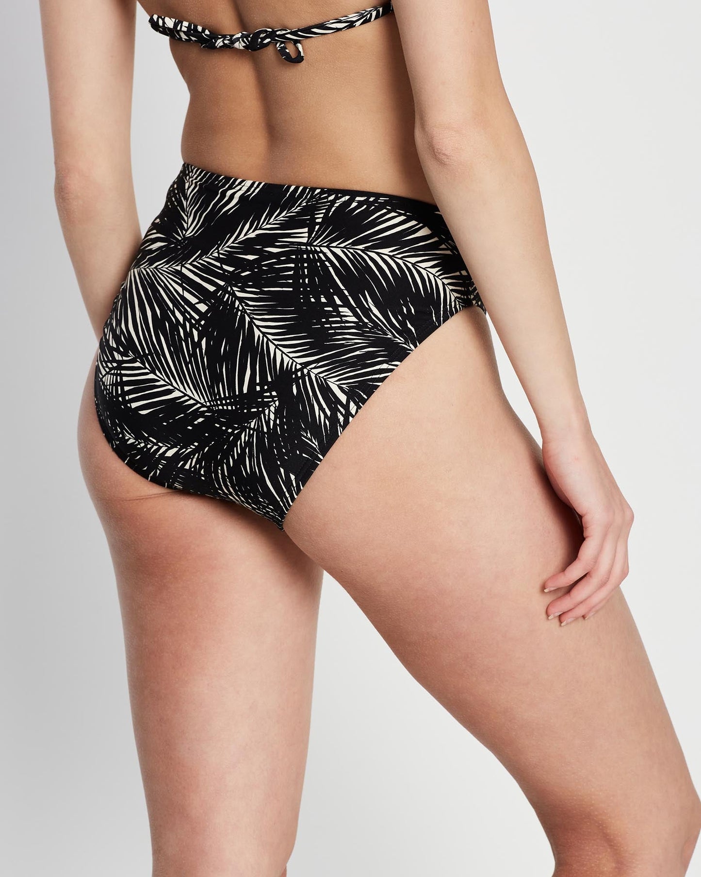 Palm High Leg Bikini Bottom