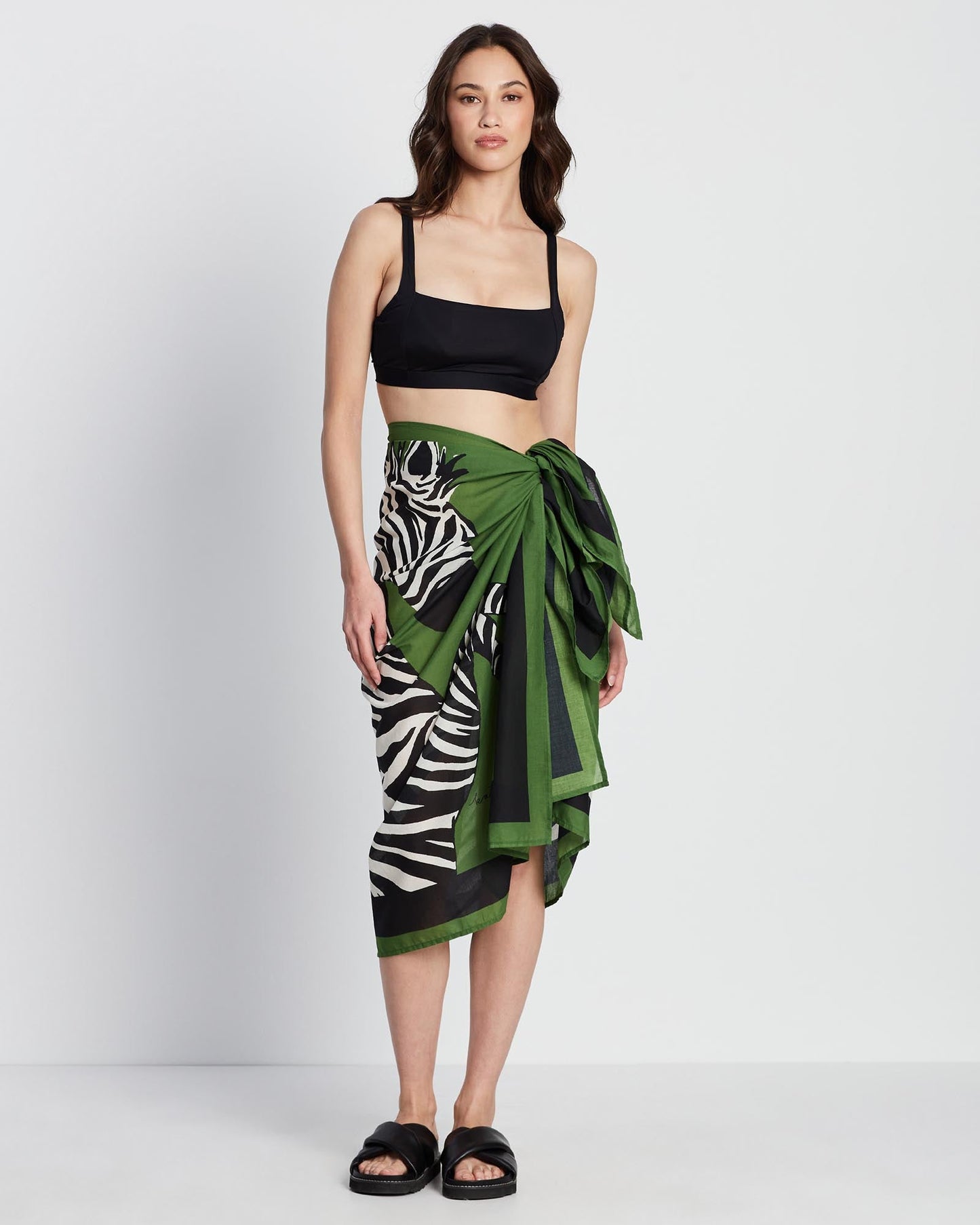 Zebra Print Pareo