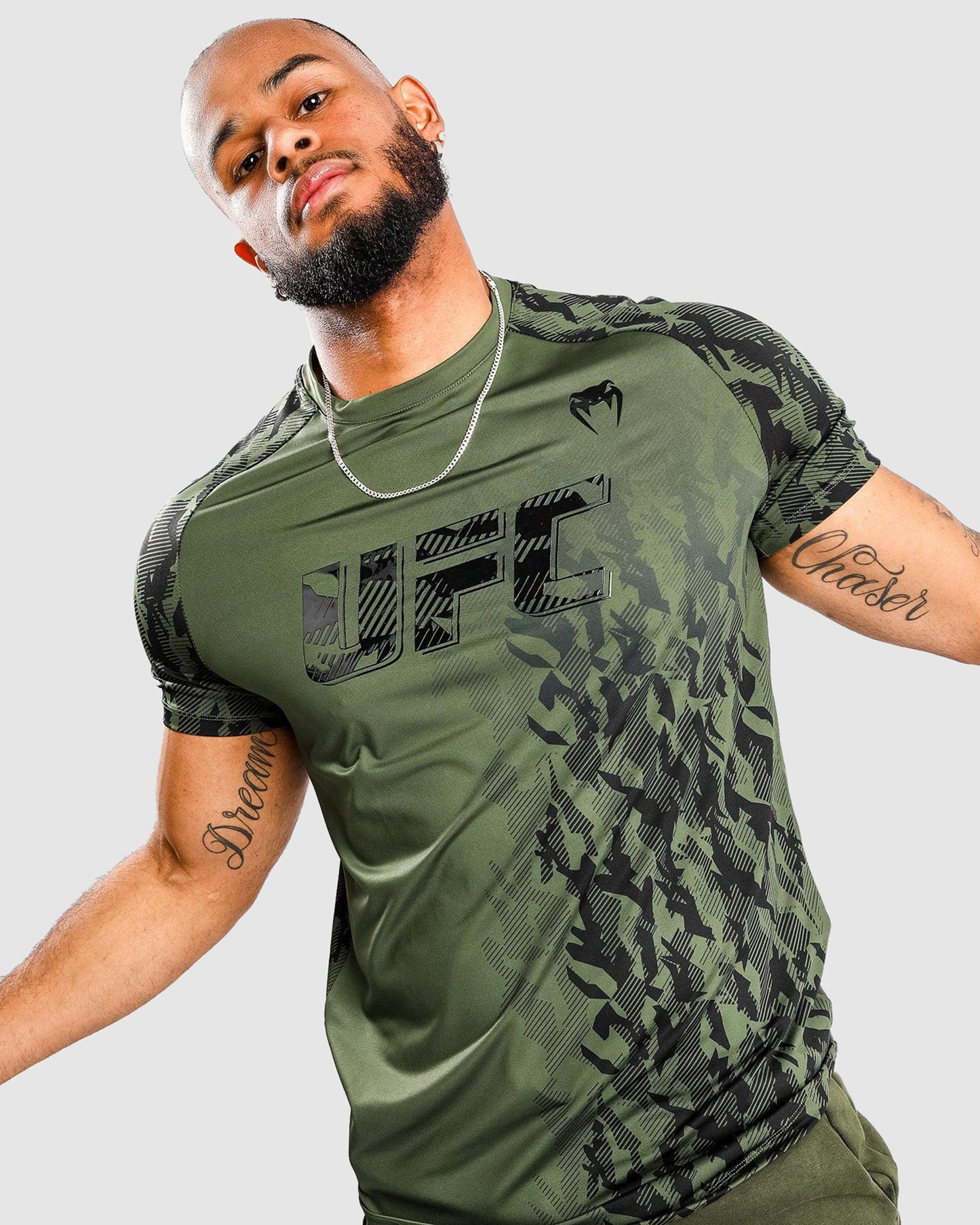 UFC Venum Authentic Fight Week Men's Performance Short Sleeve T-shirt - Black