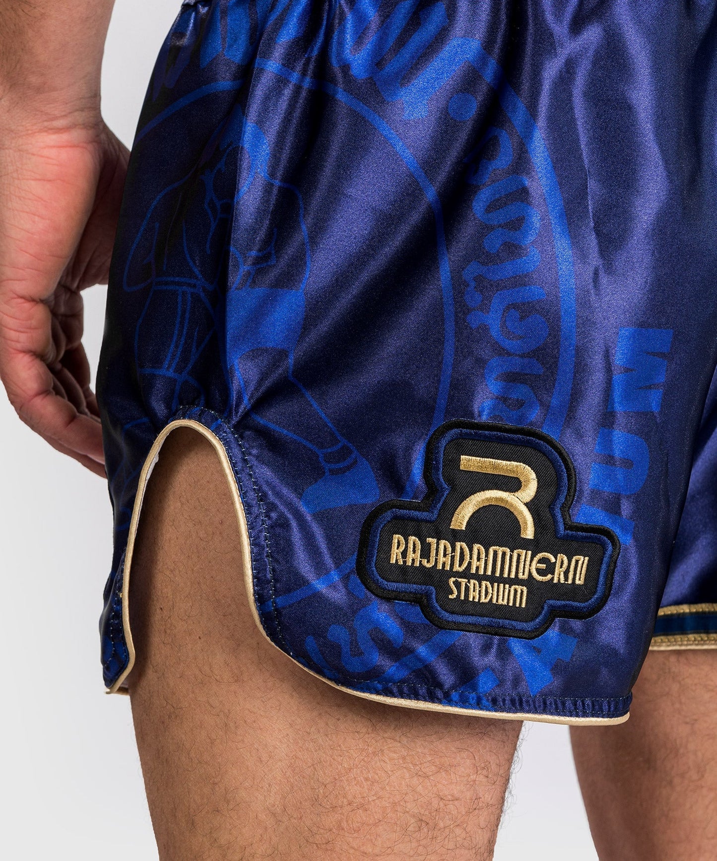RAJADAMNERN x VENUM Muay Thai Shorts - Navy Blue