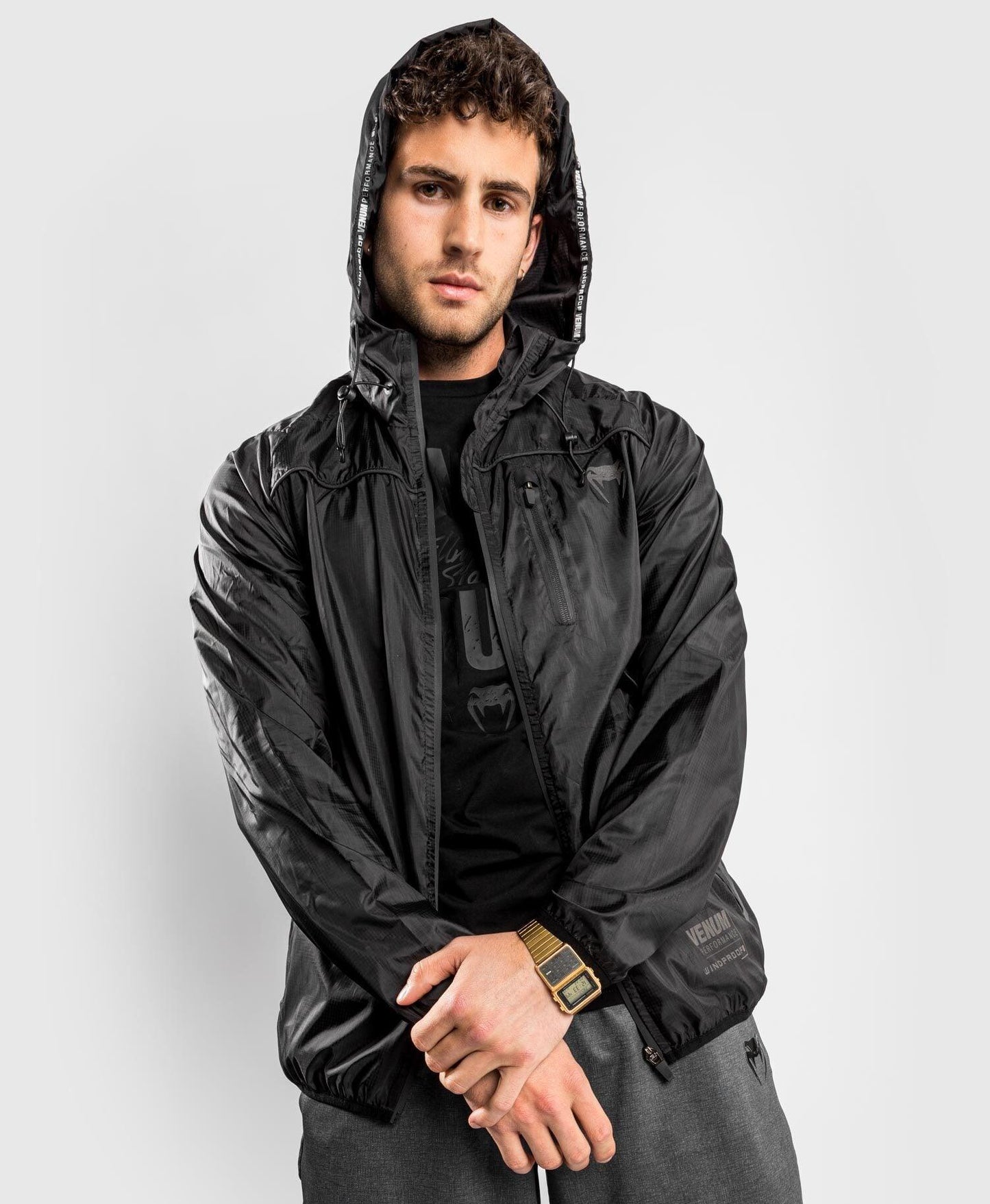 Venum Tempest 2.0 Windproof Jacket - Black