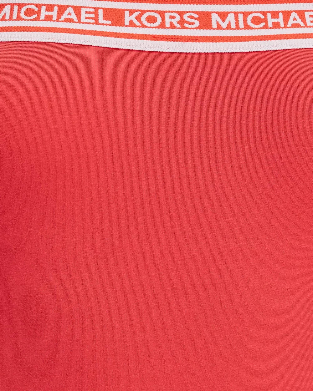 Michael Kors Logo Square Neck One Piece