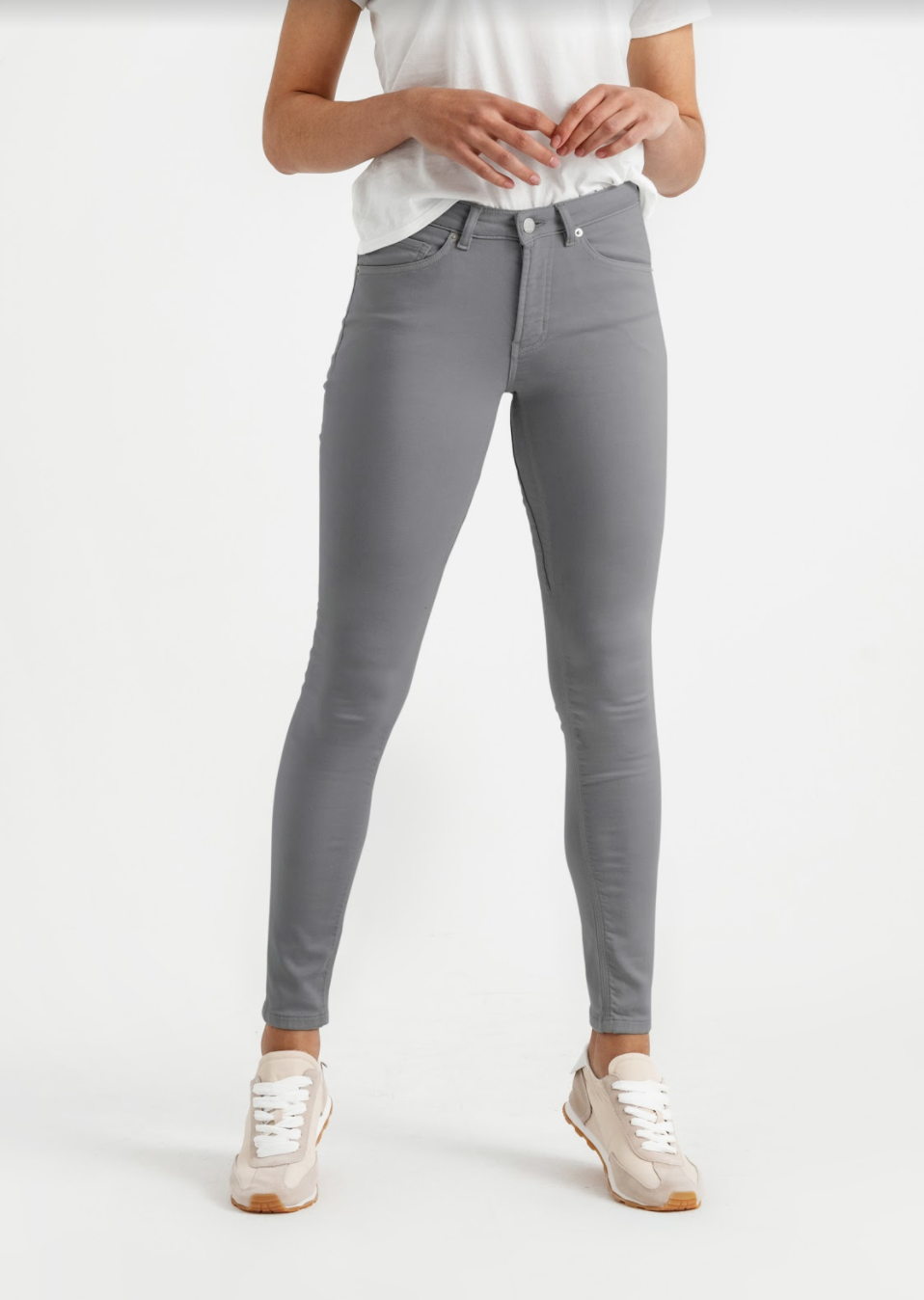DUER - NO SWEAT MID RISE SKINNY PANTS - WOMEN'S