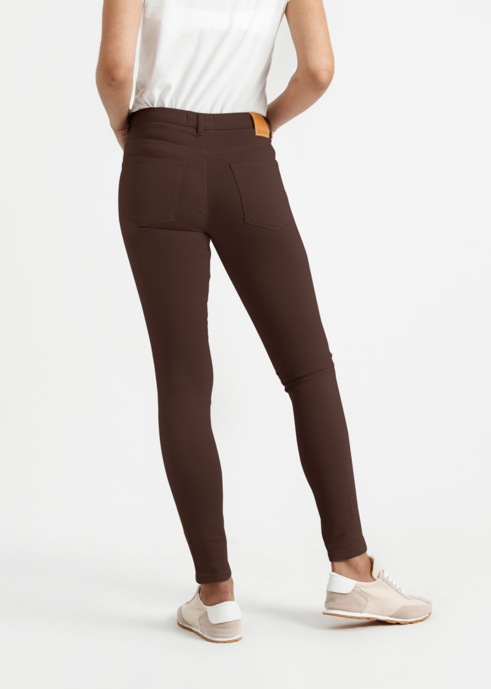 DUER - NO SWEAT MID RISE SKINNY PANTS - WOMEN'S