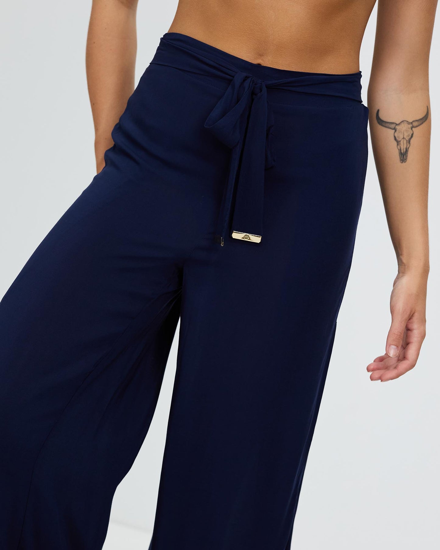 Michael Kors New Navy Cover Up Pants