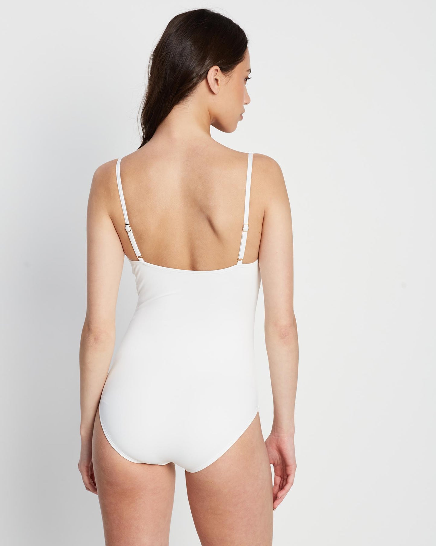 Logo Trim Surplice One Piece