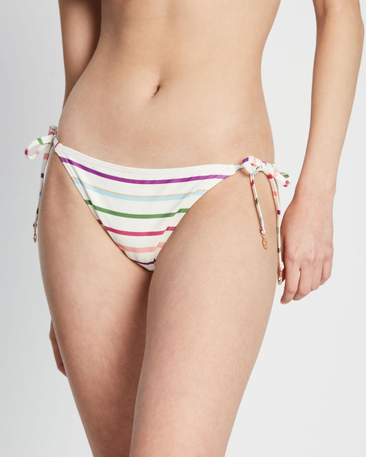 Party Stripe String Bikini Bottom