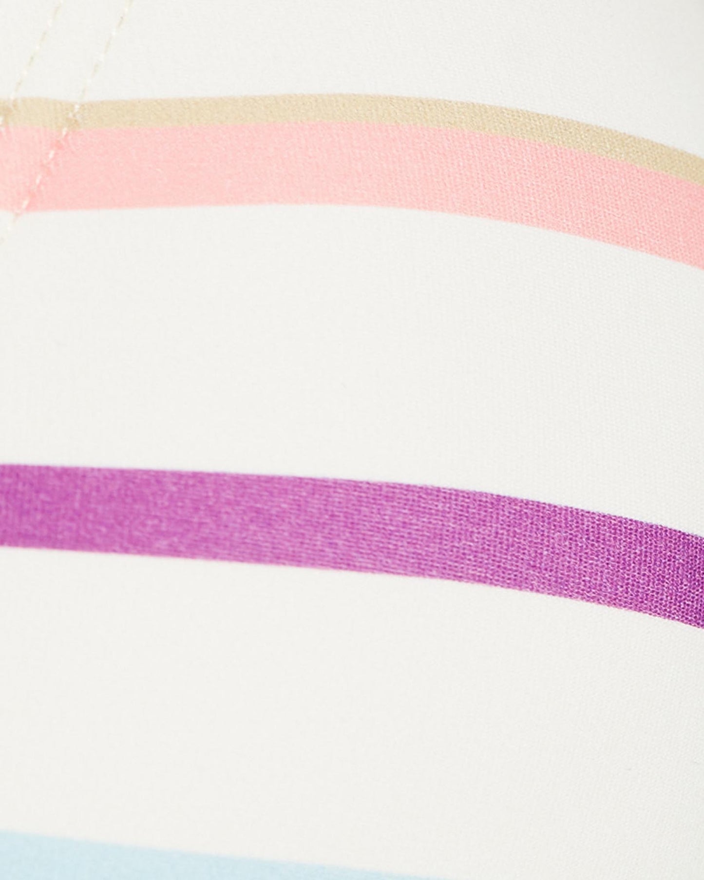 Party Stripe Triangle Bikini Top
