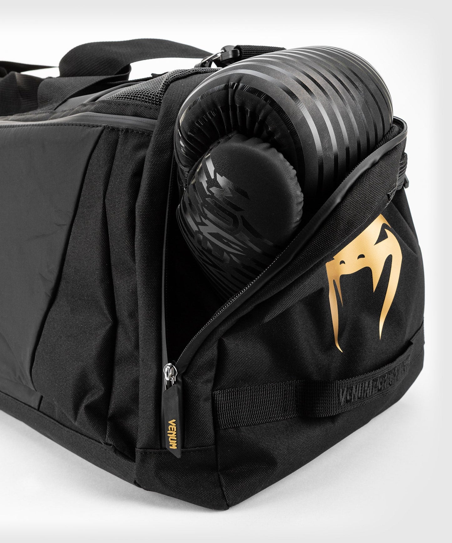 Venum Trainer Lite Evo Sports Bags - Black/Gold