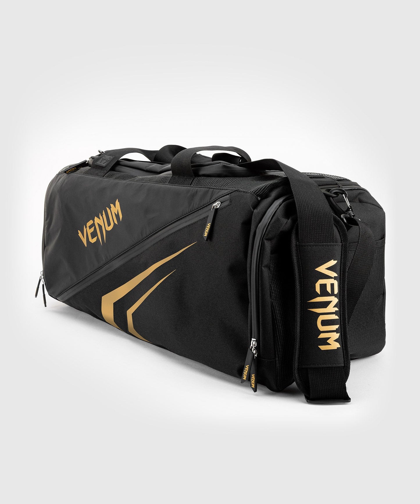 Venum Trainer Lite Evo Sports Bags - Black/Gold