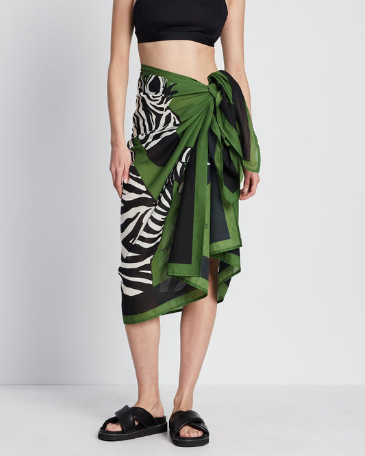 Zebra Print Pareo