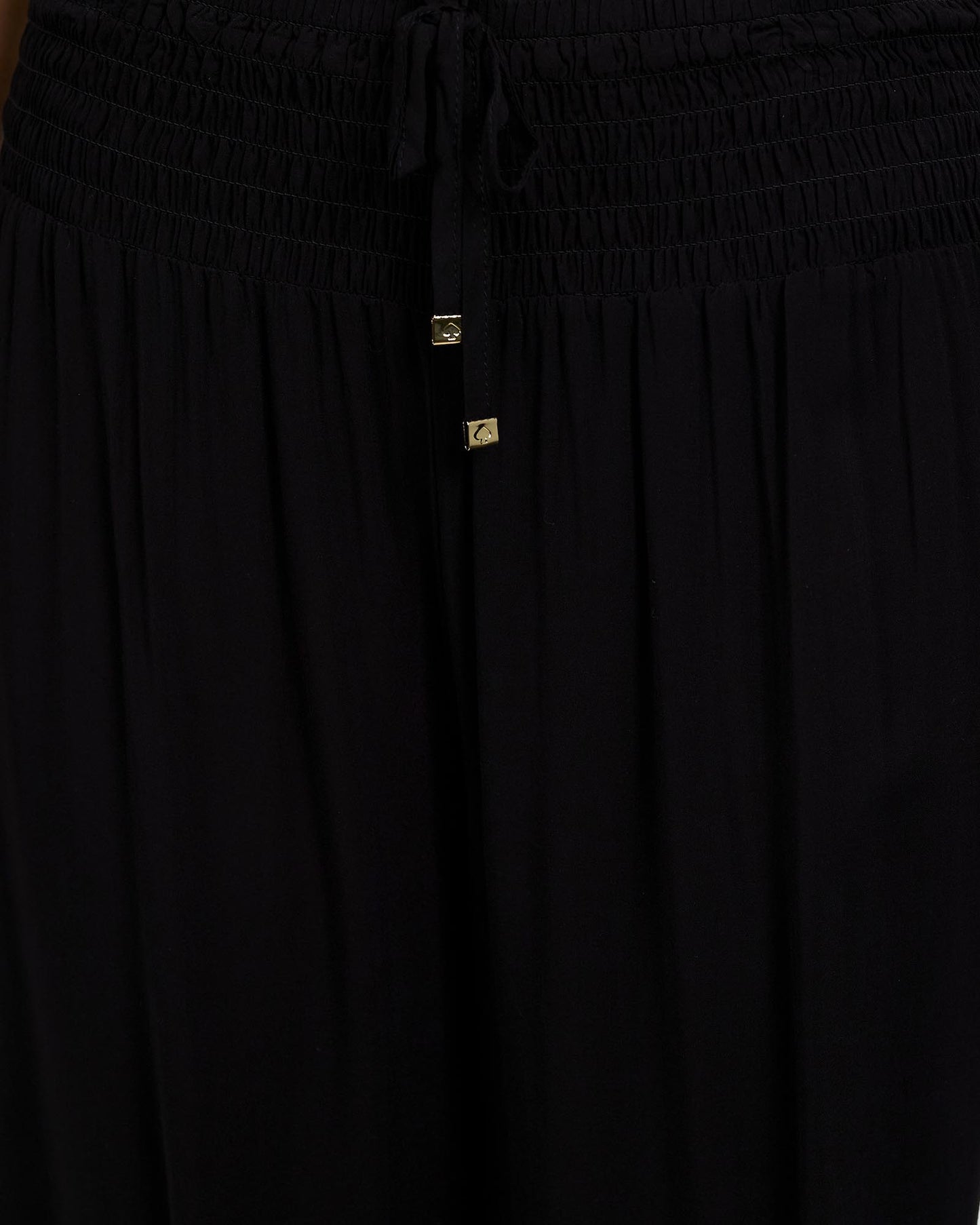 Kate Spade Wide Leg Cover Up Black Pants