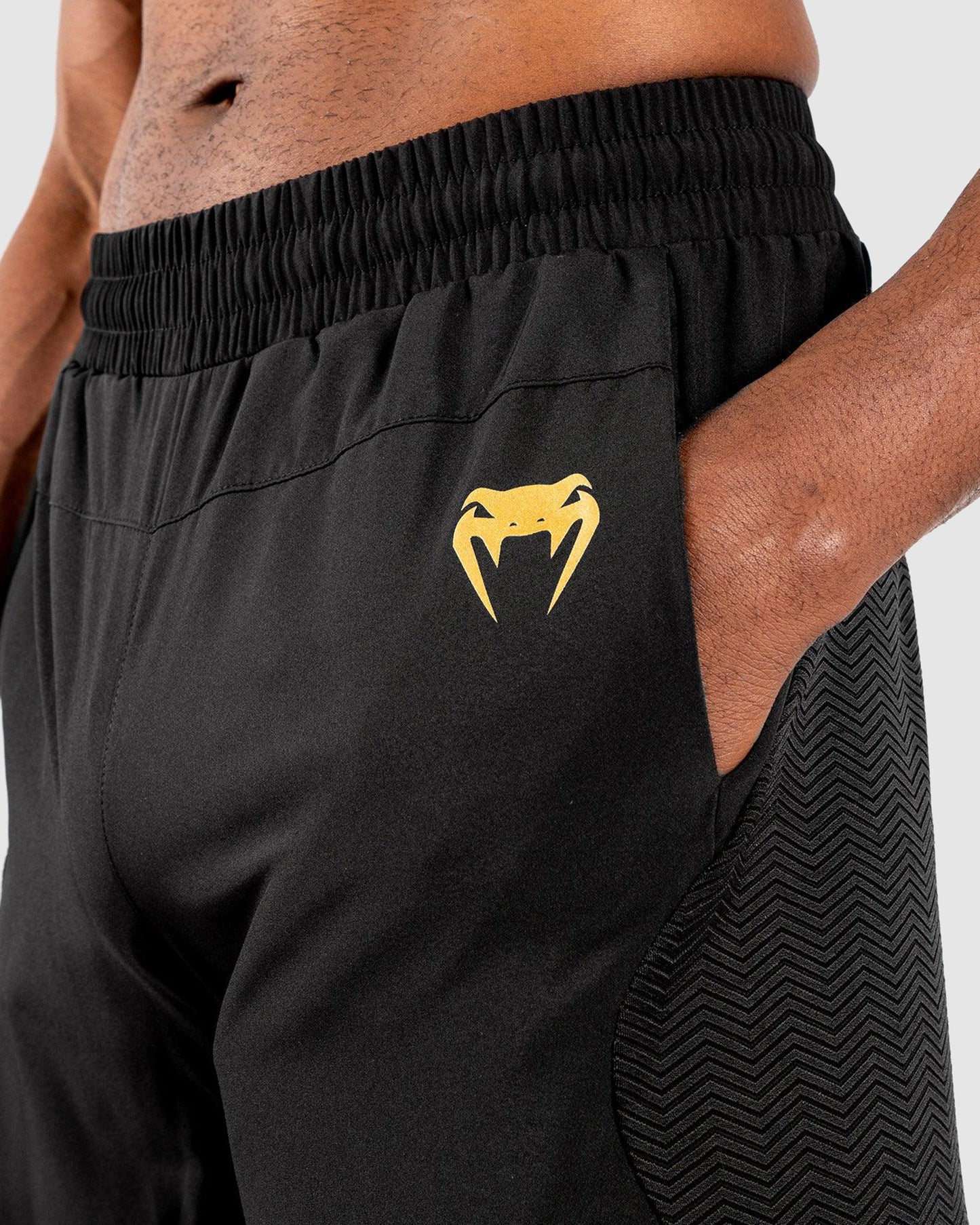 Venum G-Fit Training Shorts - Black/Gold