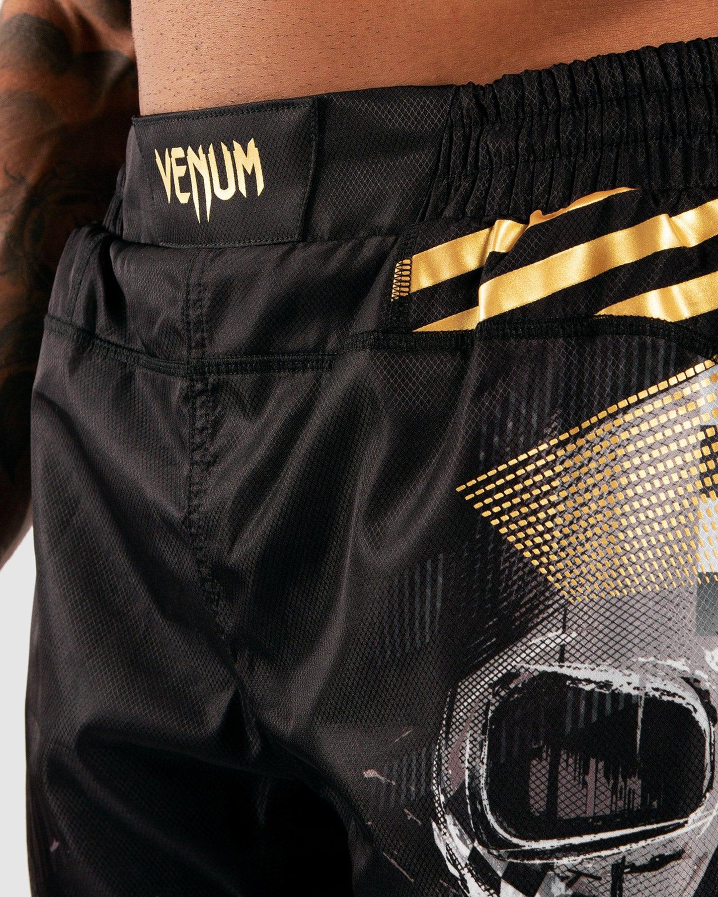 Venum Skull Fightshorts - Black