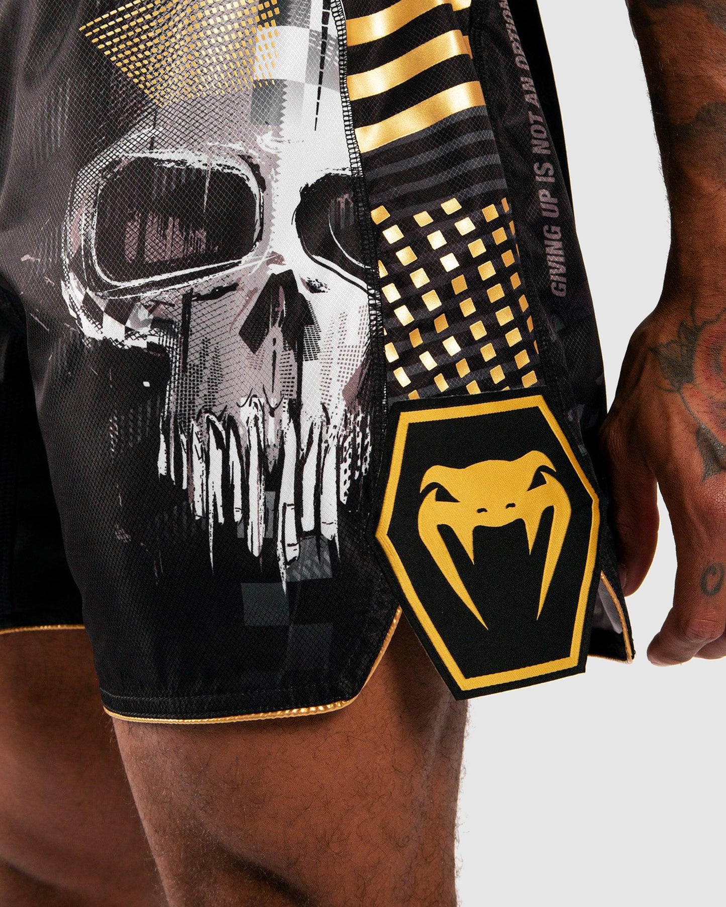 Venum Skull Fightshorts - Black