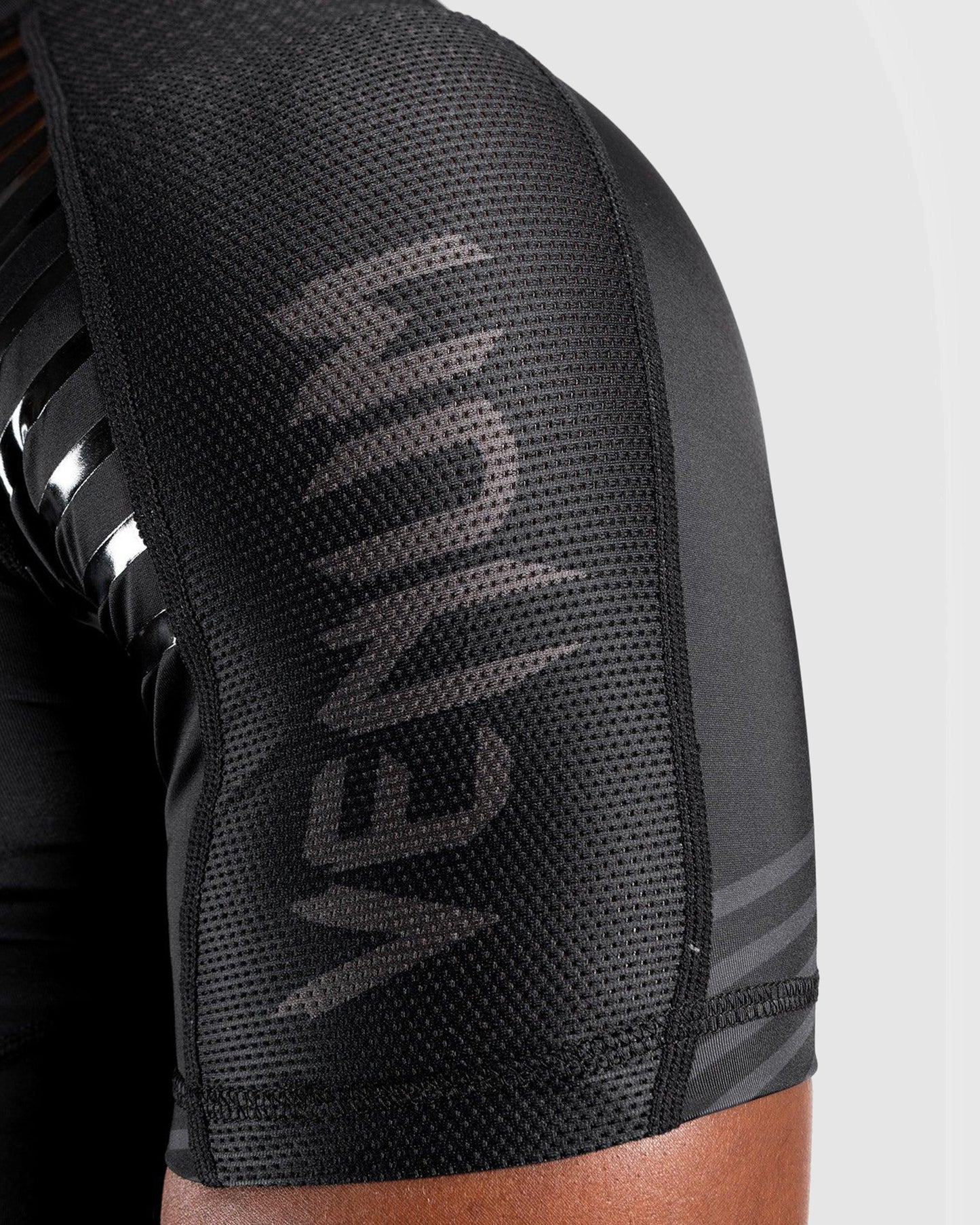 Venum Skull Rashguard Short sleeves - Black/Black