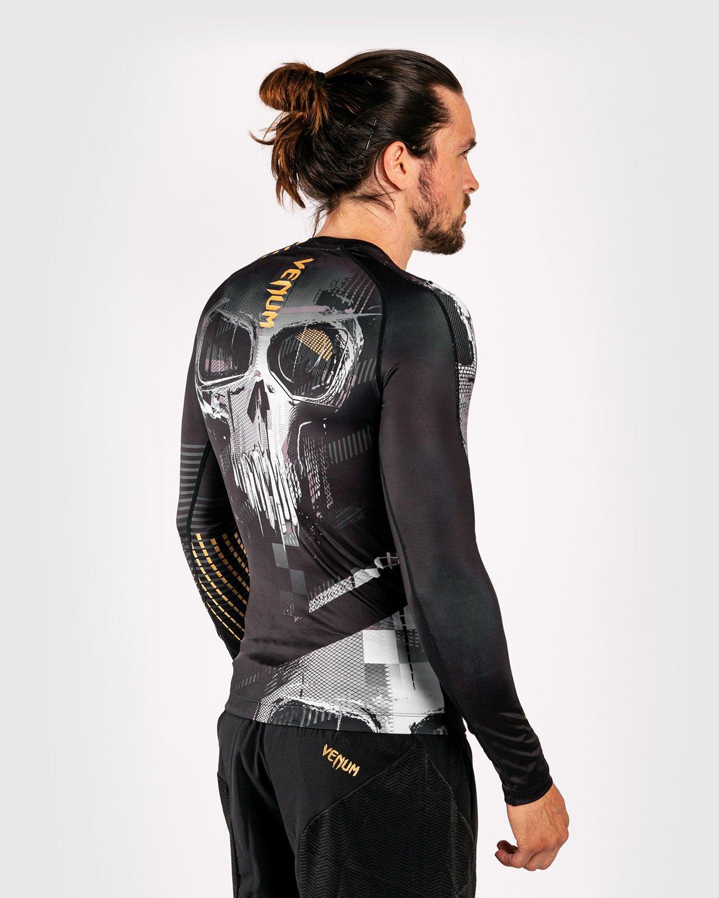 Venum Skull Rashguard Long sleeves - Black