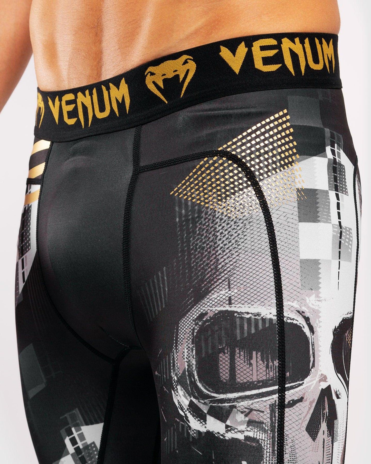 Venum Skull Tights - Black