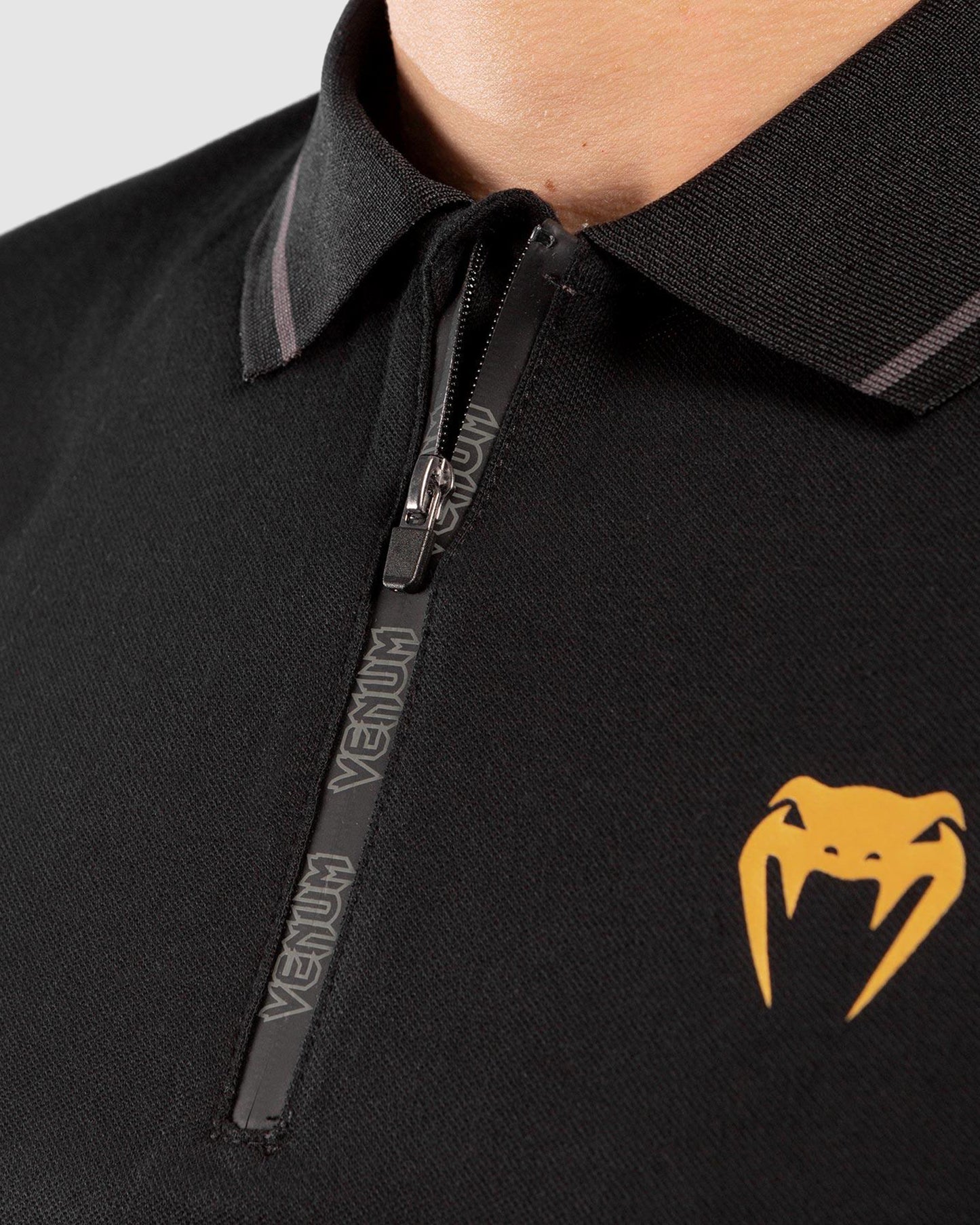 Venum Athletics Polo - Black/Gold