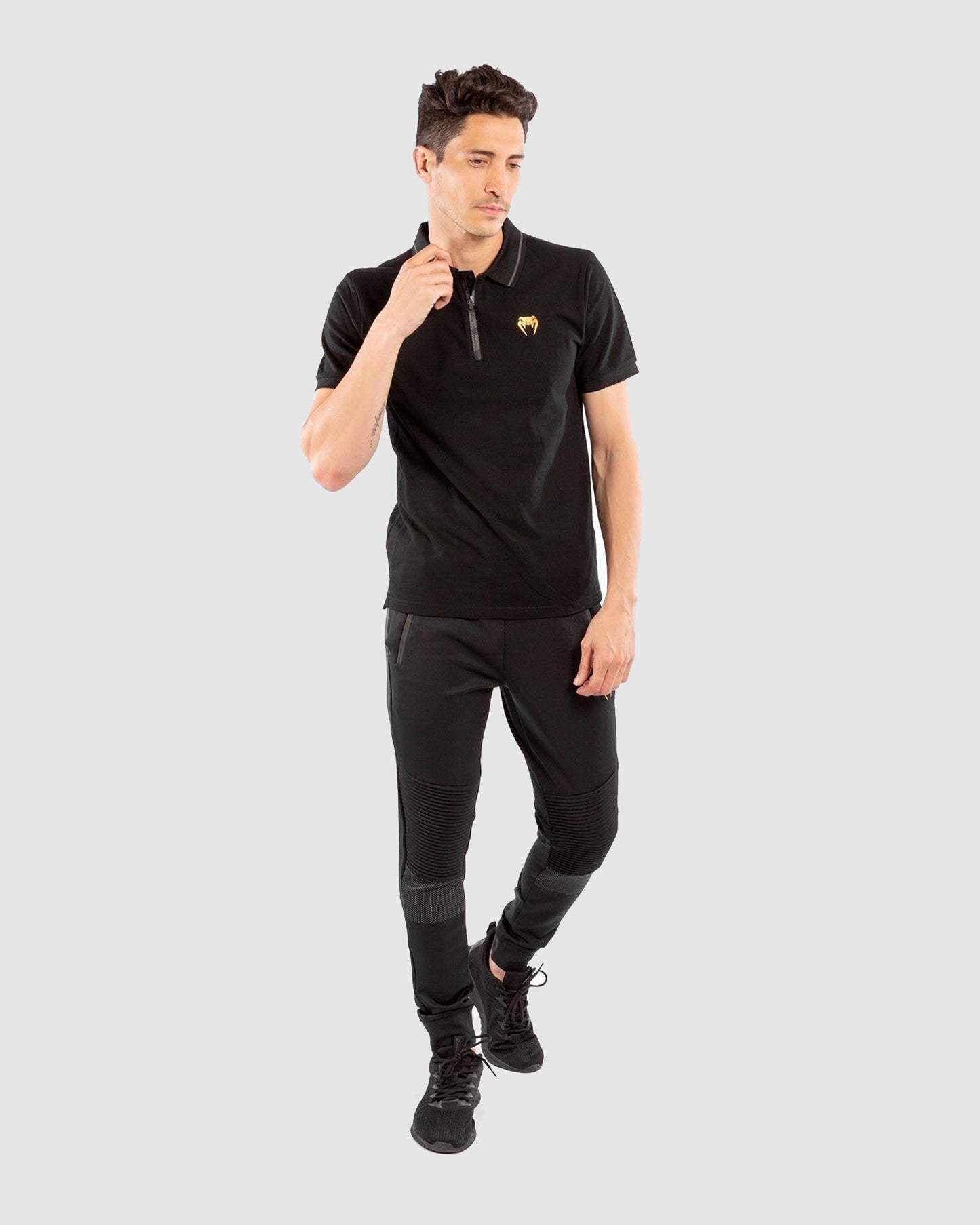 Venum Athletics Polo - Black/Gold