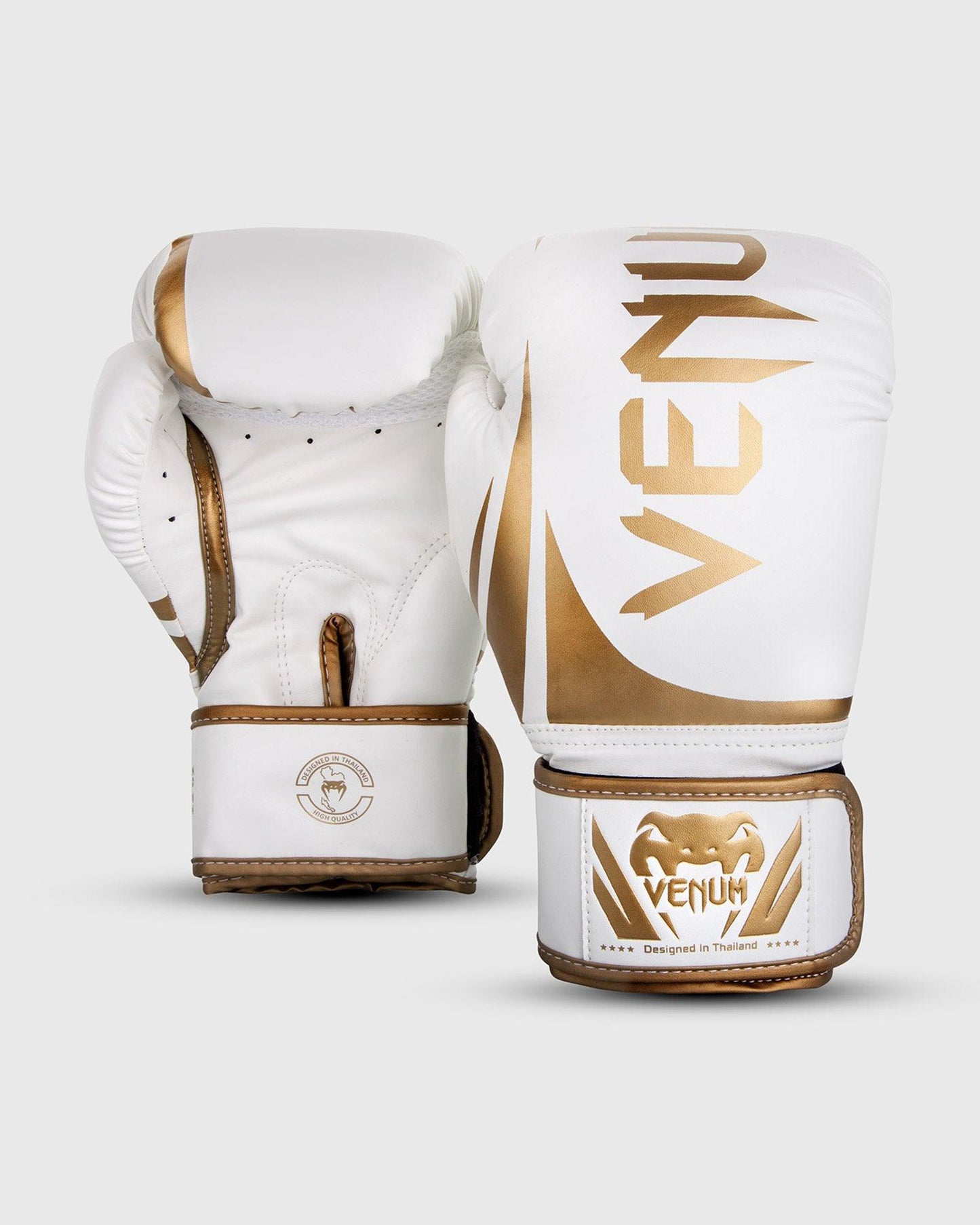 Venum Challenger 2.0 Boxing Gloves - White/Gold