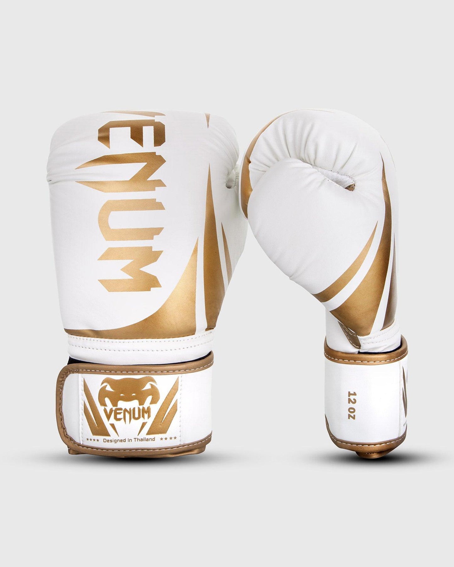 Venum Challenger 2.0 Boxing Gloves - White/Gold