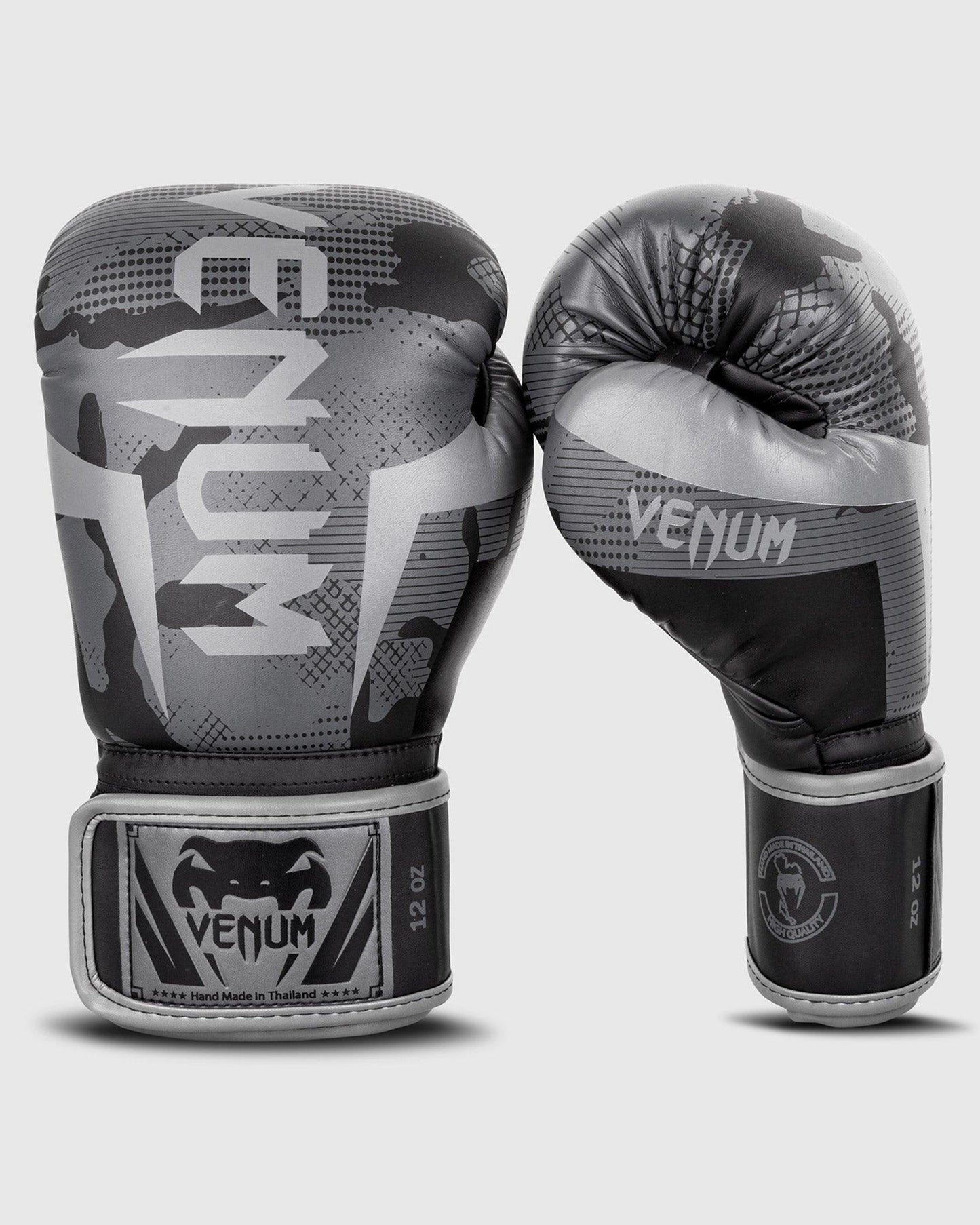 Venum Elite Boxing Gloves - Black/Dark Camo