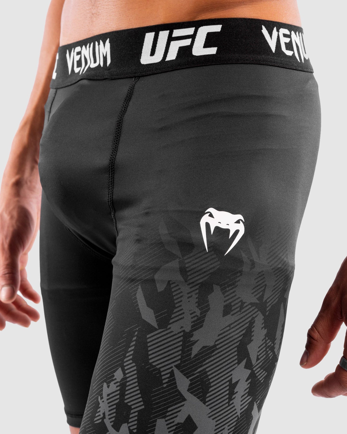 UFC Venum Authentic Fight Week Men's Performance Vale Tudo Shorts - Black