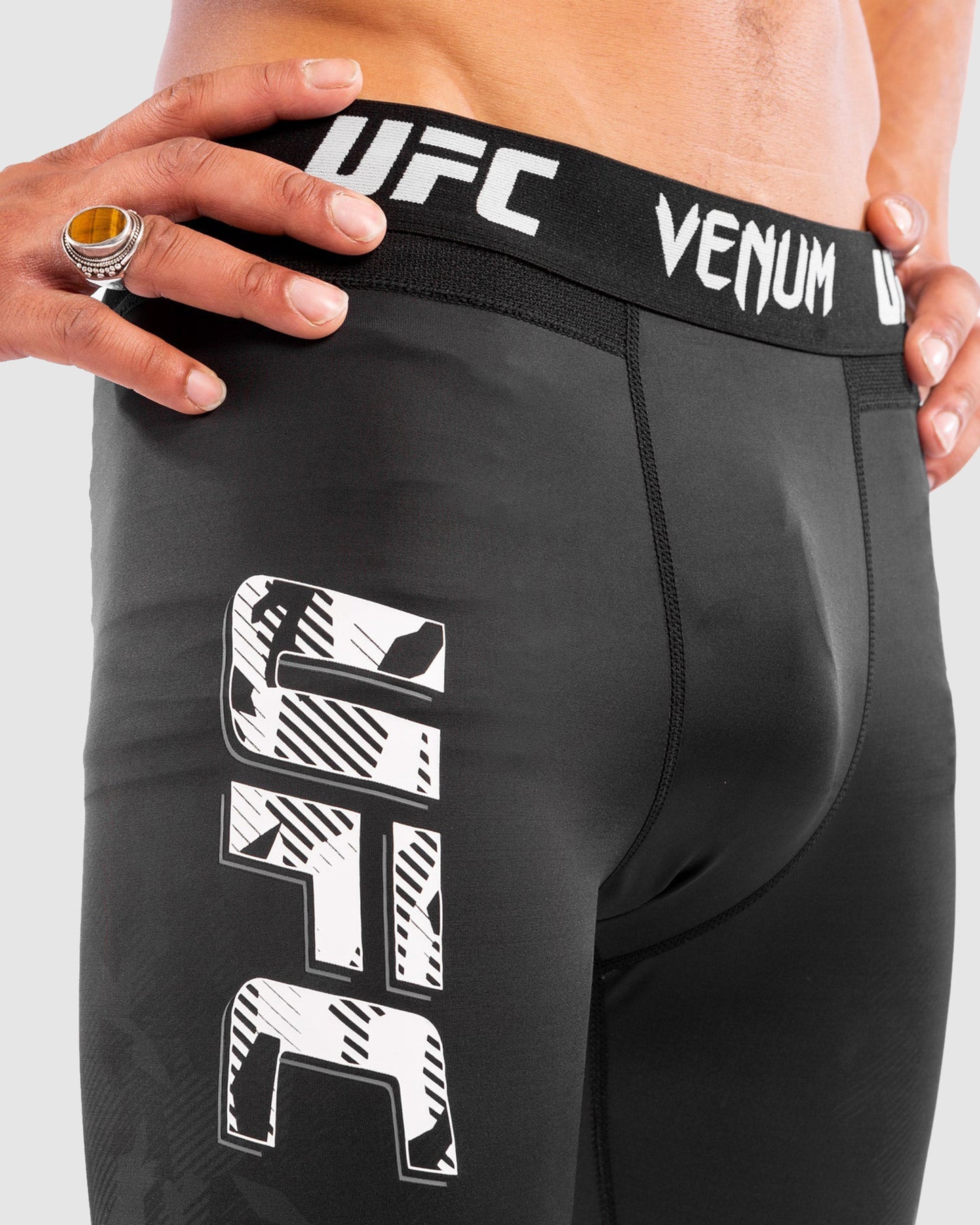 UFC Venum Authentic Fight Week Men's Performance Tight - Black