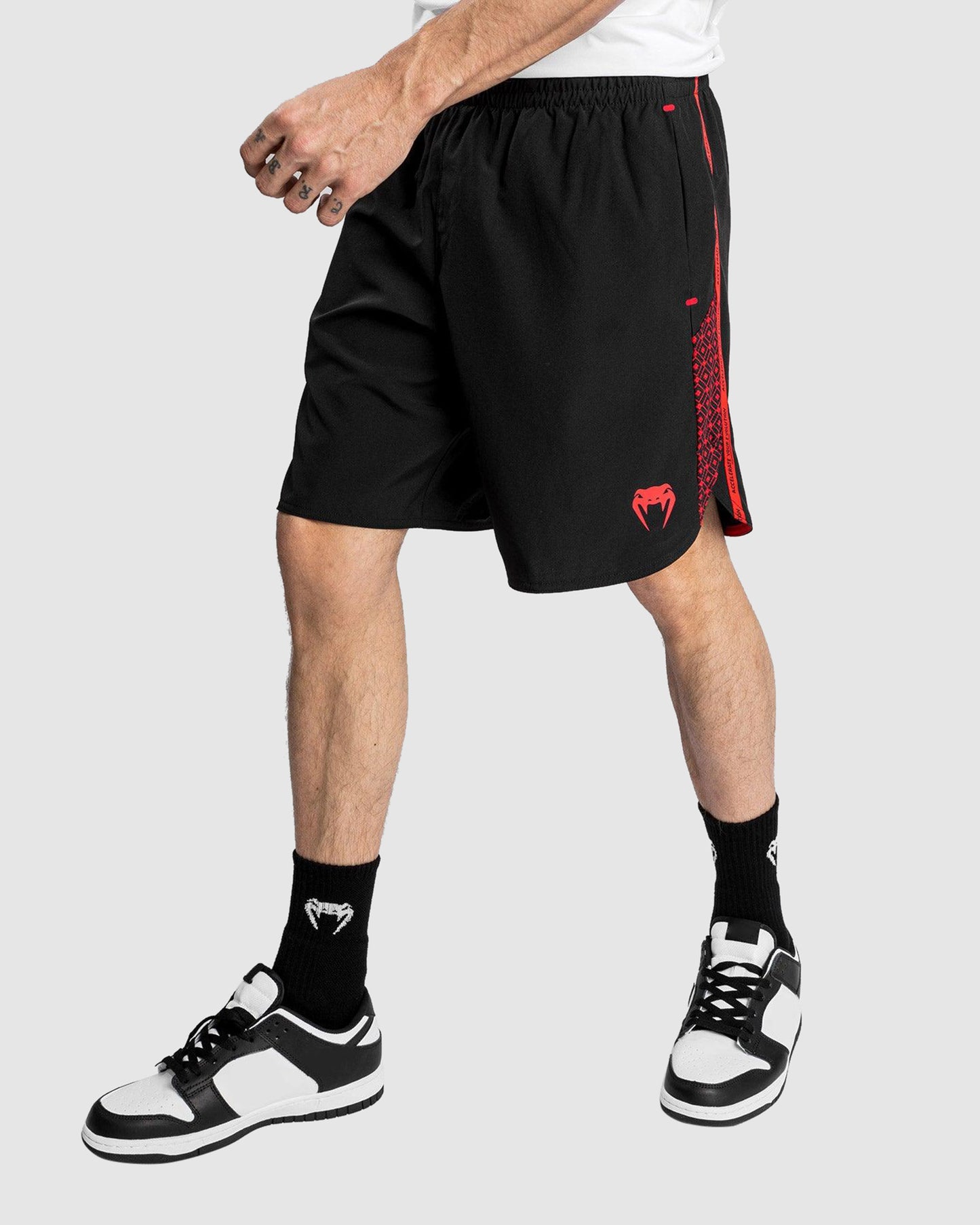 UFC Venum Performance Institute Training Short - Black/Red