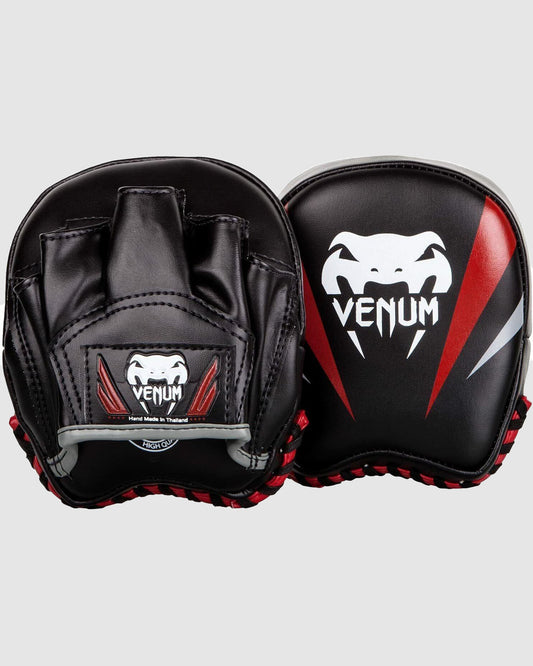 Venum Elite Mini Punch Mitts - Black/Red - One Size