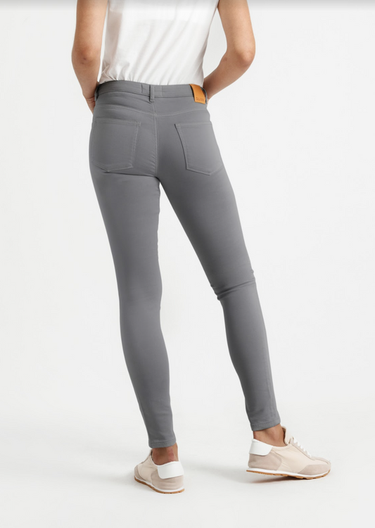 DUER - NO SWEAT MID RISE SKINNY PANTS - WOMEN'S
